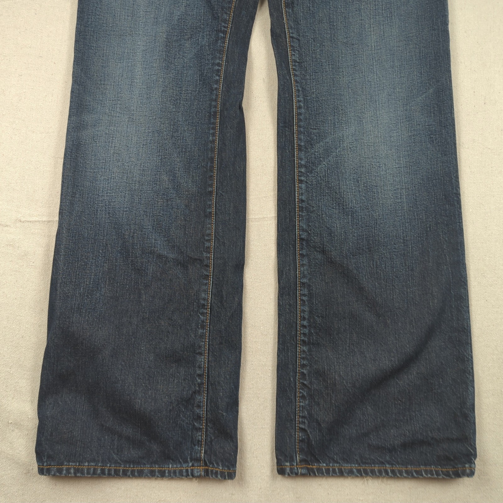Gap 1969 Jeans Mens 34×34 Blue Low Rise Boot Cut Western Button Fly