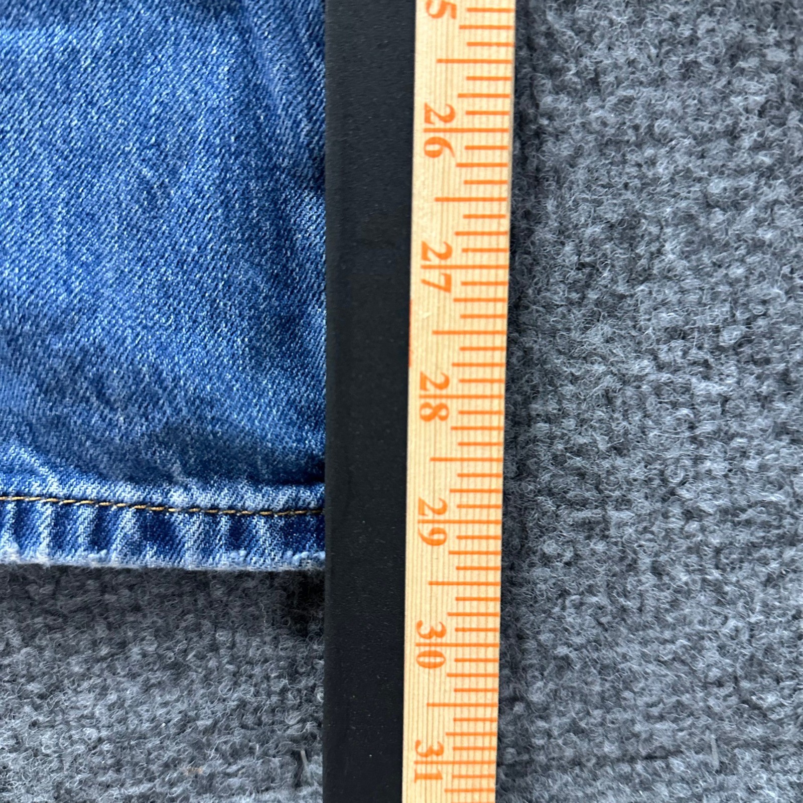 Levi’s Jeans Womens Size 25 Blue Low Pro Straight Leg Denim Medium Wash Casual