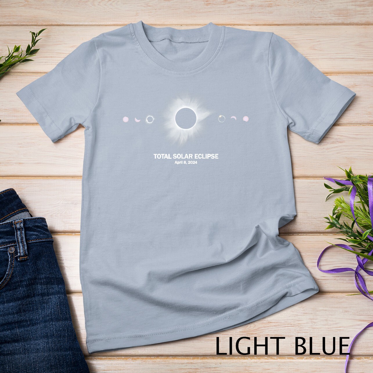 Solar Eclipse Shirt 2024 Total Eclipse T-Shirt Unisex T-shirt