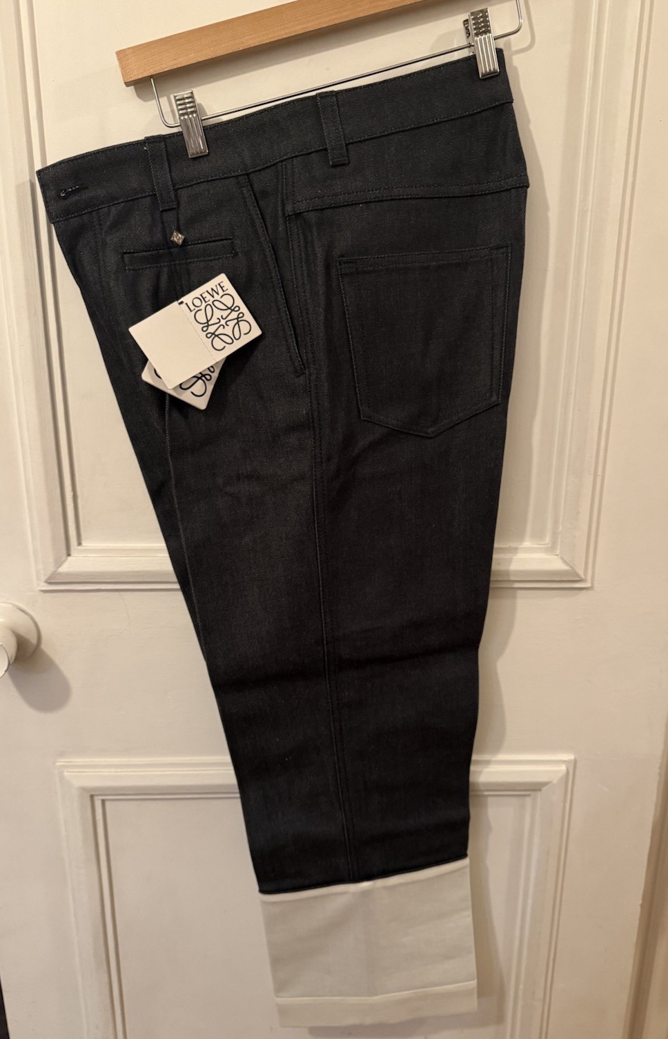Loewe Fisherman Jeans SS15 First Edition In Dark Navy Size 38