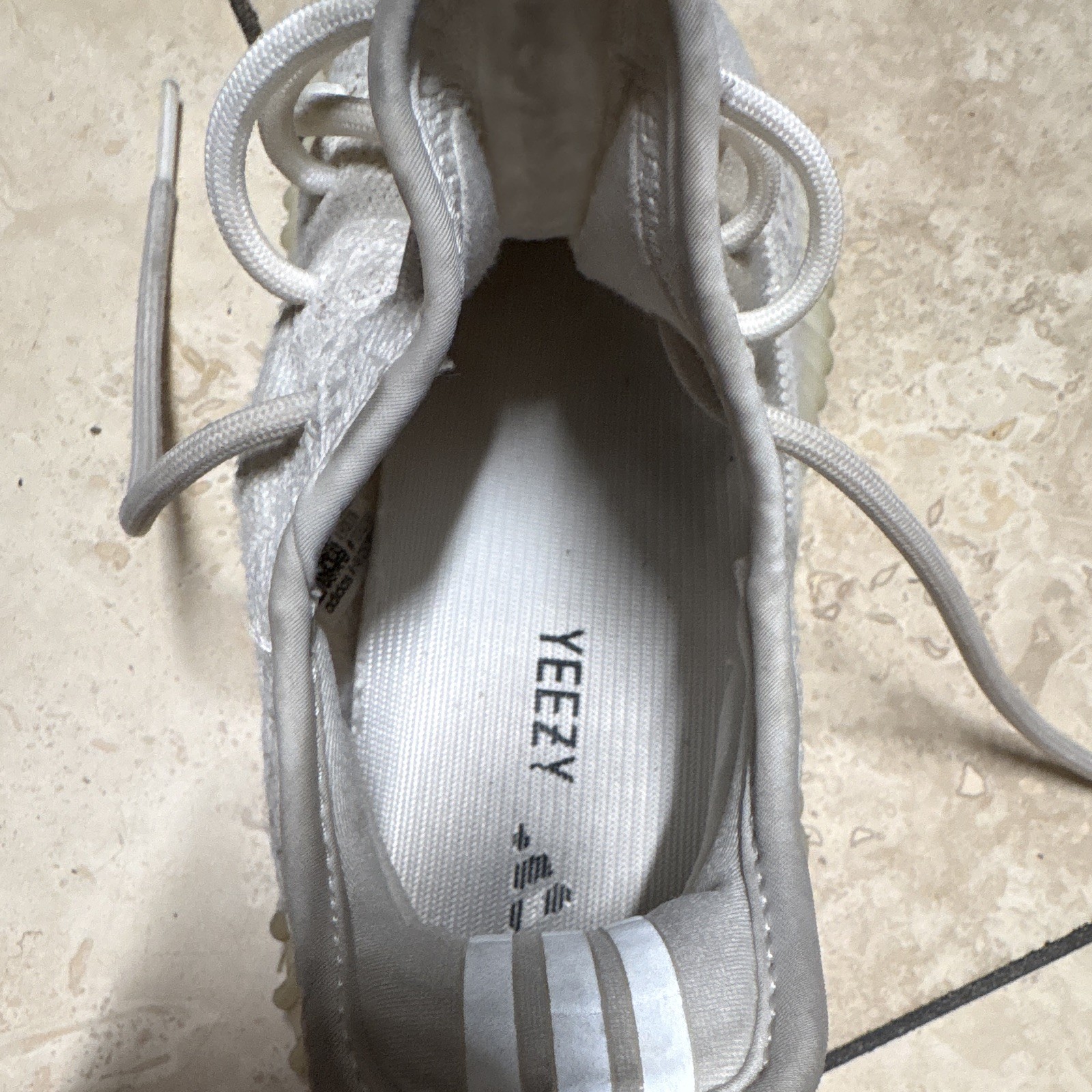 adidas Yeezy Boost 350 V2 Bone/Bone/Bone Gray Low Top Men’s Sneaker (with box)