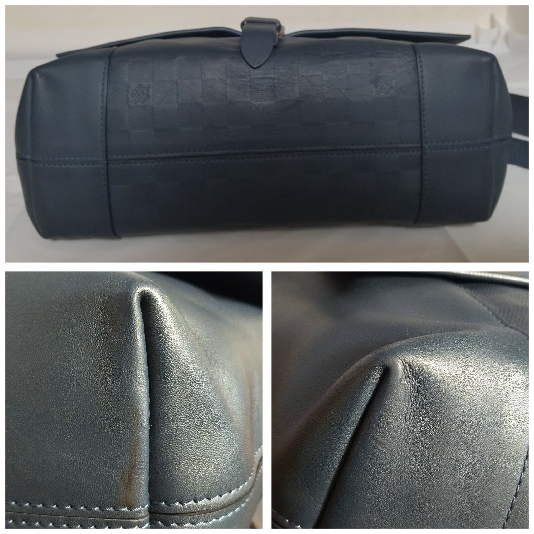 Louis Vuitton Loft Damier Infini Navy 2-Way Shoulder Bag, Messenger Bag N41483