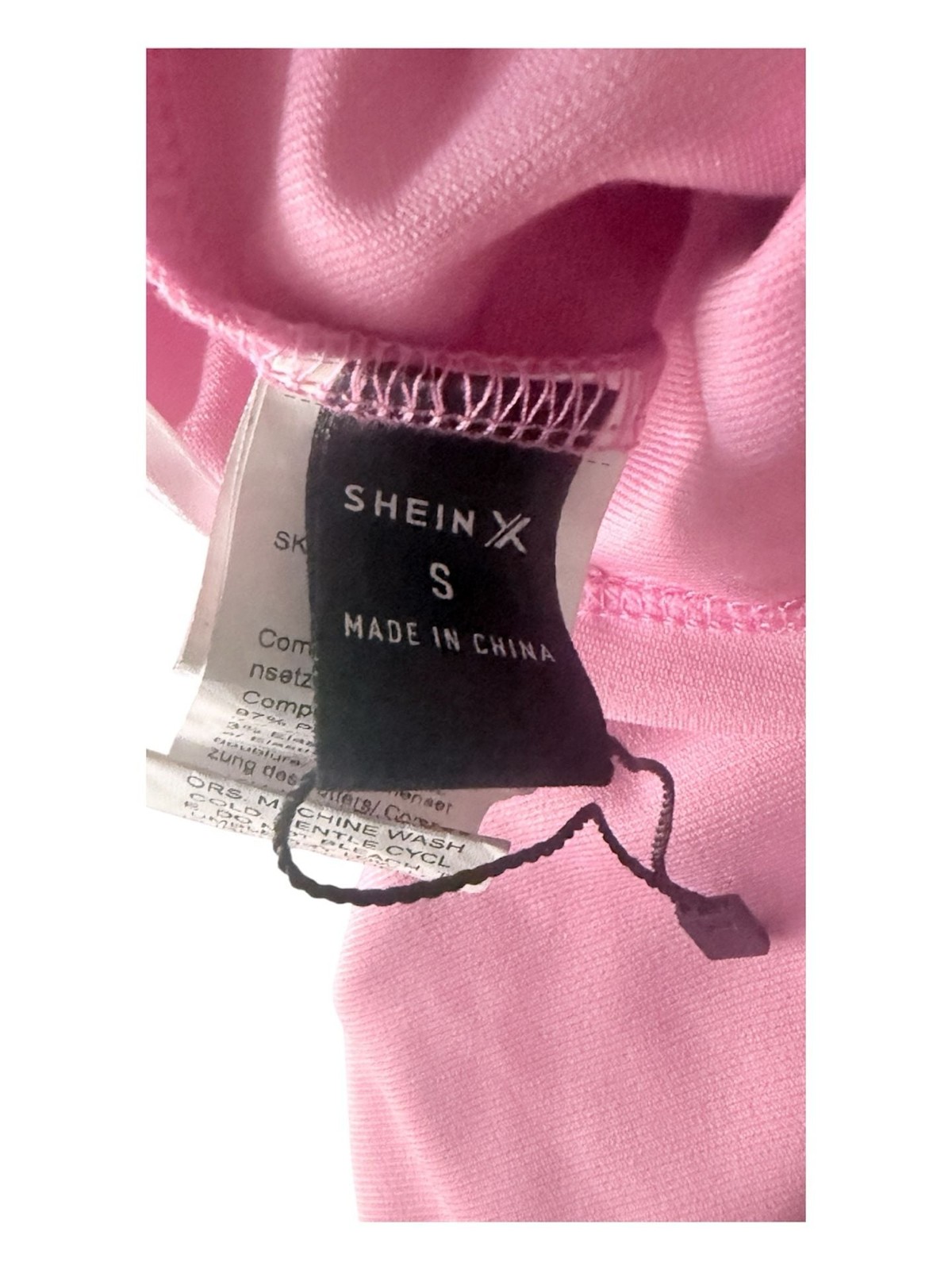 SHEIN Puff Sleeve Corset Crop Top