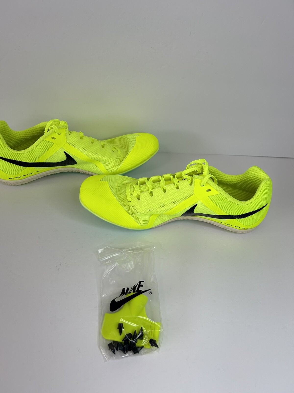 Nike Unisex Zoom Rival Athletic Shoes CK7 Volt/Mint DC8749-700 Size M:9.5/ W:11