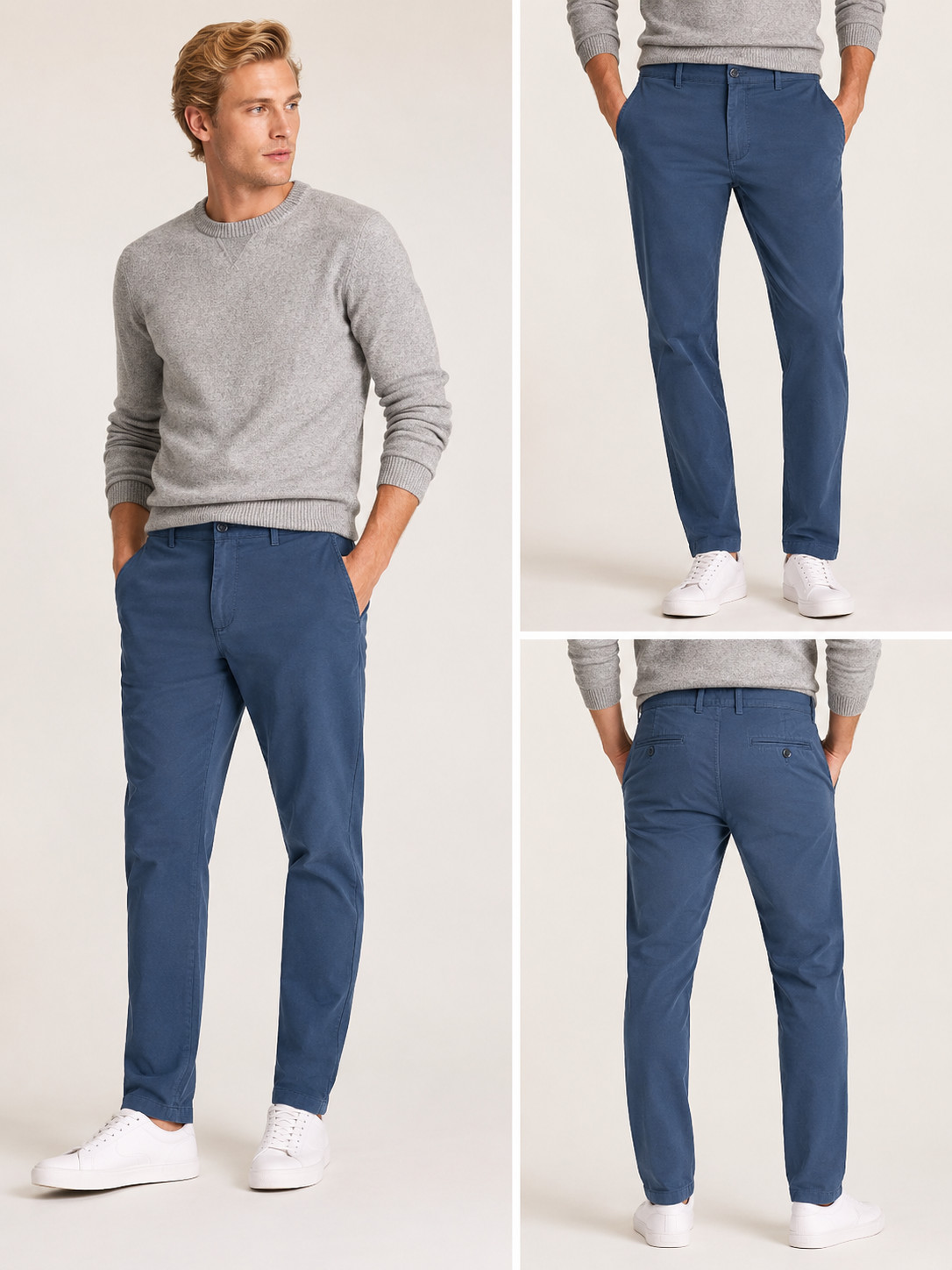 J.Crew The Sutton Chino Pants Men’s 32×32 Blue 100% Cotton Regular Fit NWT