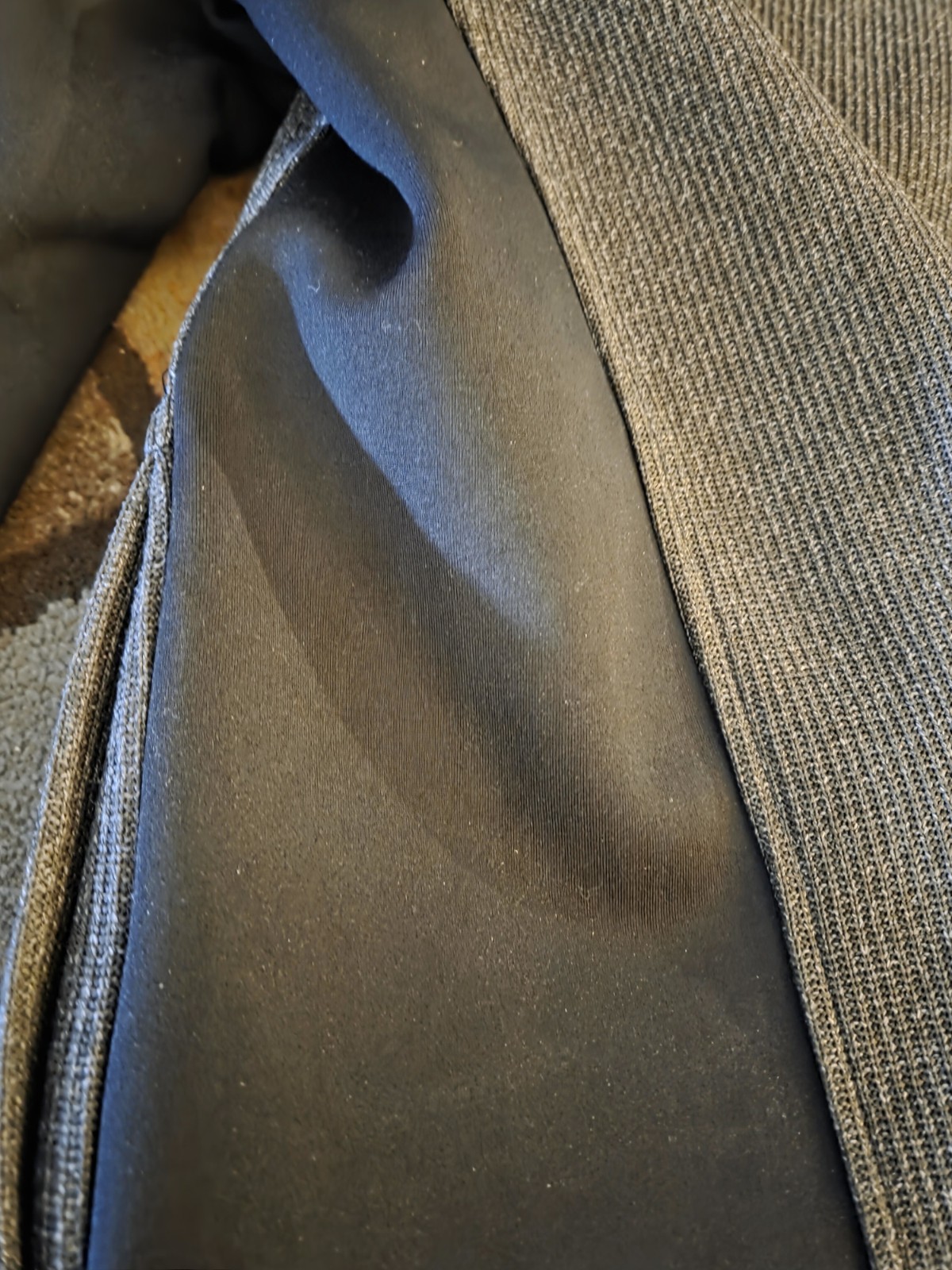 Izod Perform Jacket Mens XL Gray Black Full Zip Thermal Fleece Outdoor Athletic
