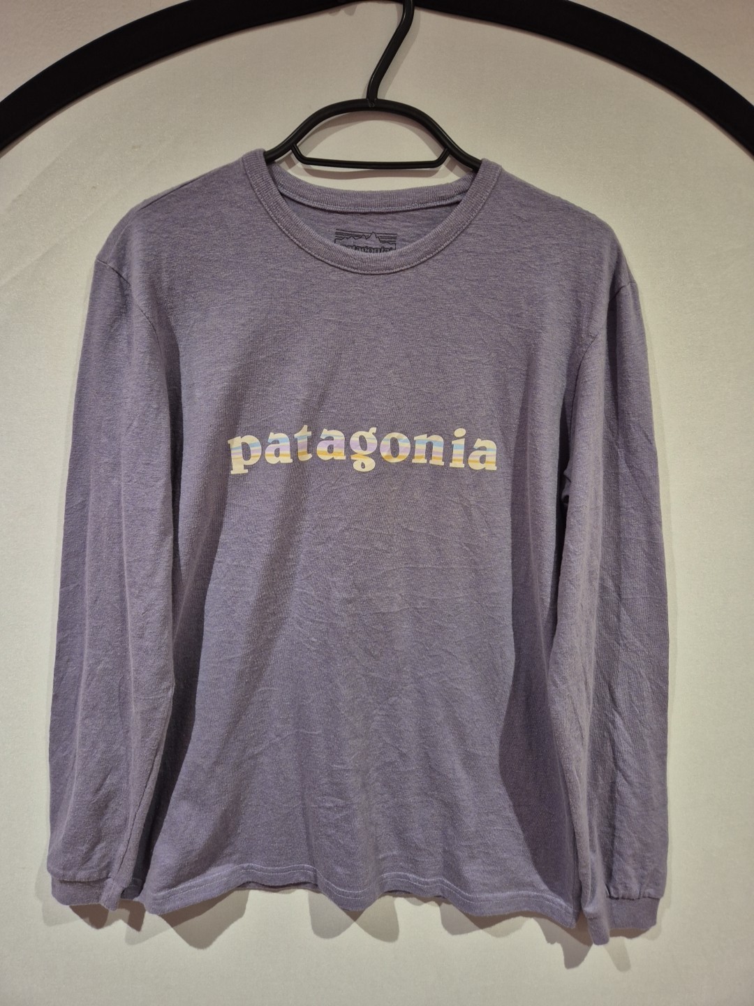 WOMENS PATAGONIA LONG SLEEVE RESPONSIBILI-TEE SIZE SMALL