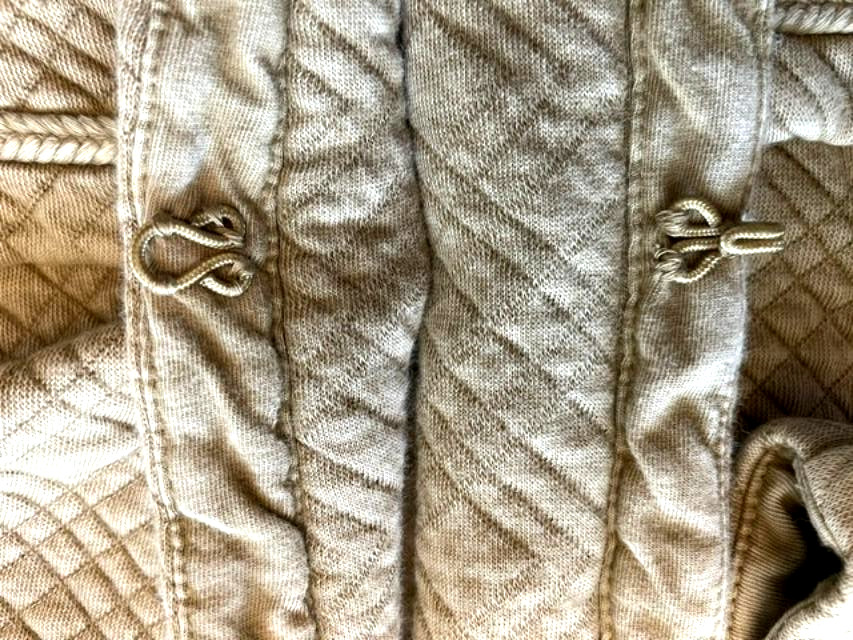 Banana Republic NWT Womens S Jacket Coatigan Quilted Caramel $110 Retail Box Cut