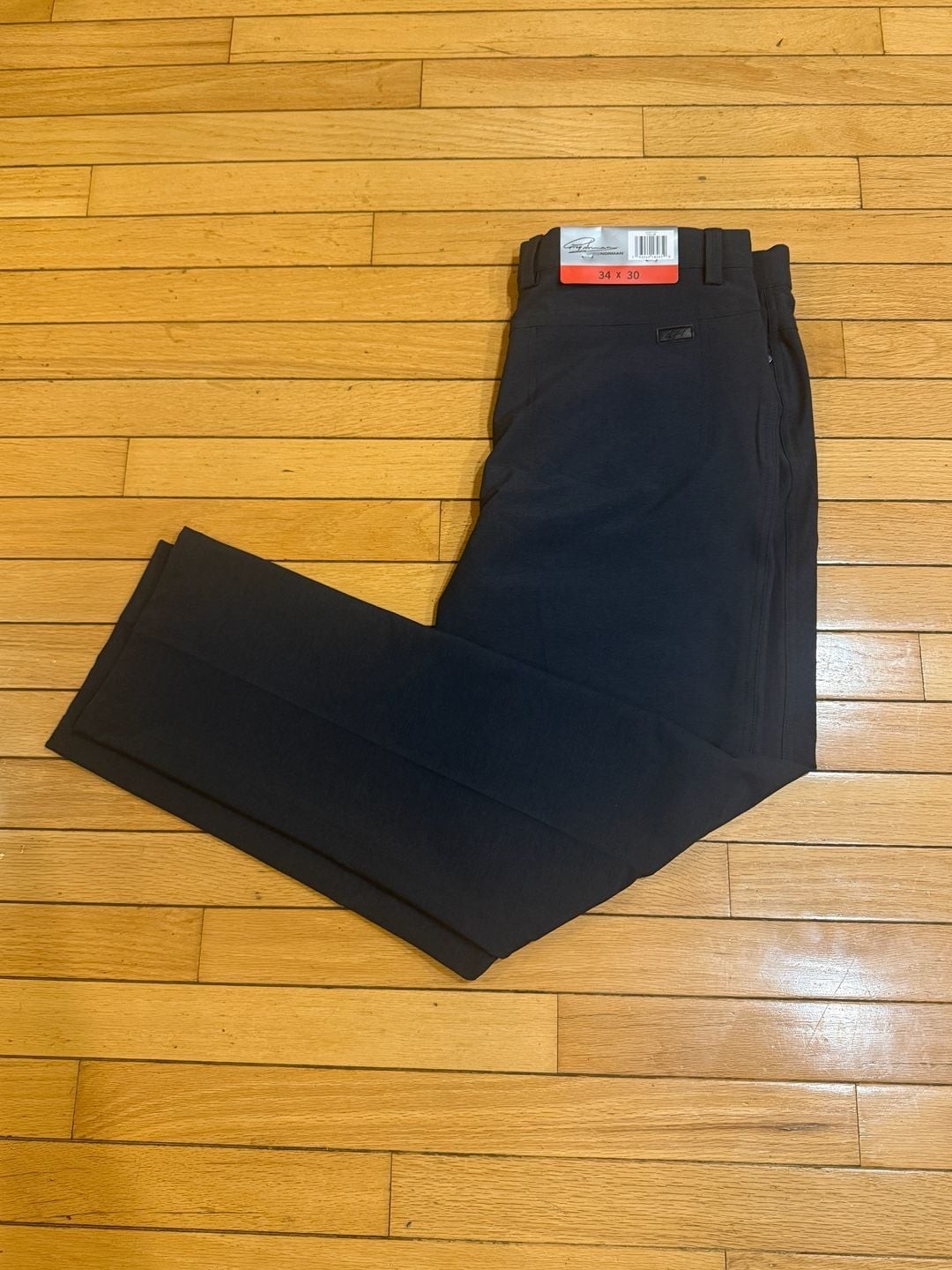 Greg Norman Performance 5-Pocket Golf Pants Navy Blue Size 34×30