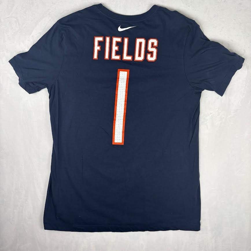 Nike Justin Fields Chicago Bears I NFL Shirt Football Jersey Men’s Large ONE