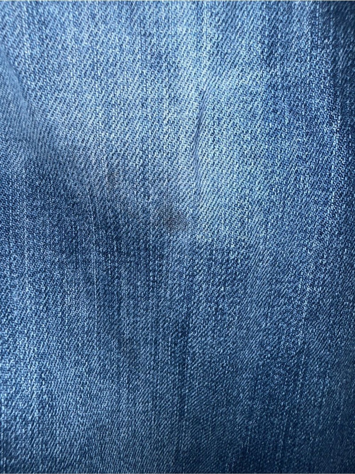 Levi’s Blue Denim Jeans with Tan Leather Patch