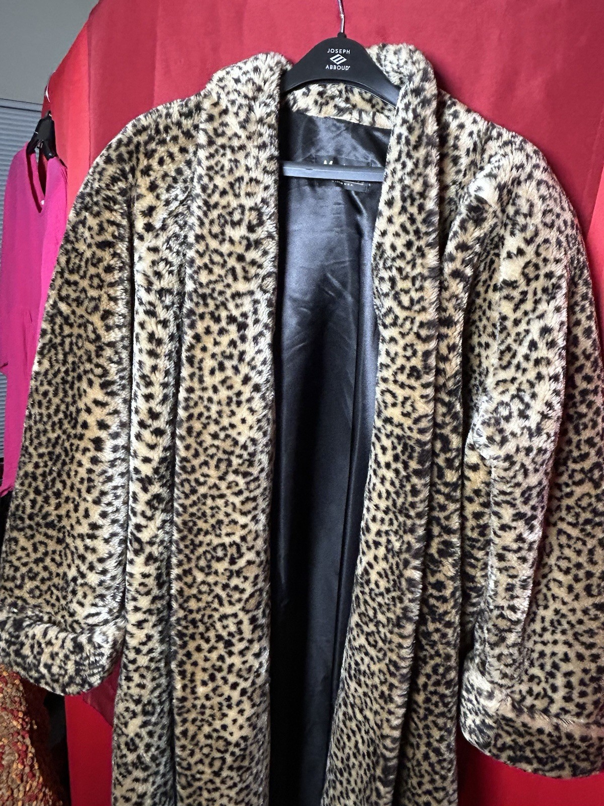 Vintage Monterey Fashions Faux Fur Cheetah Print Women’s Coat