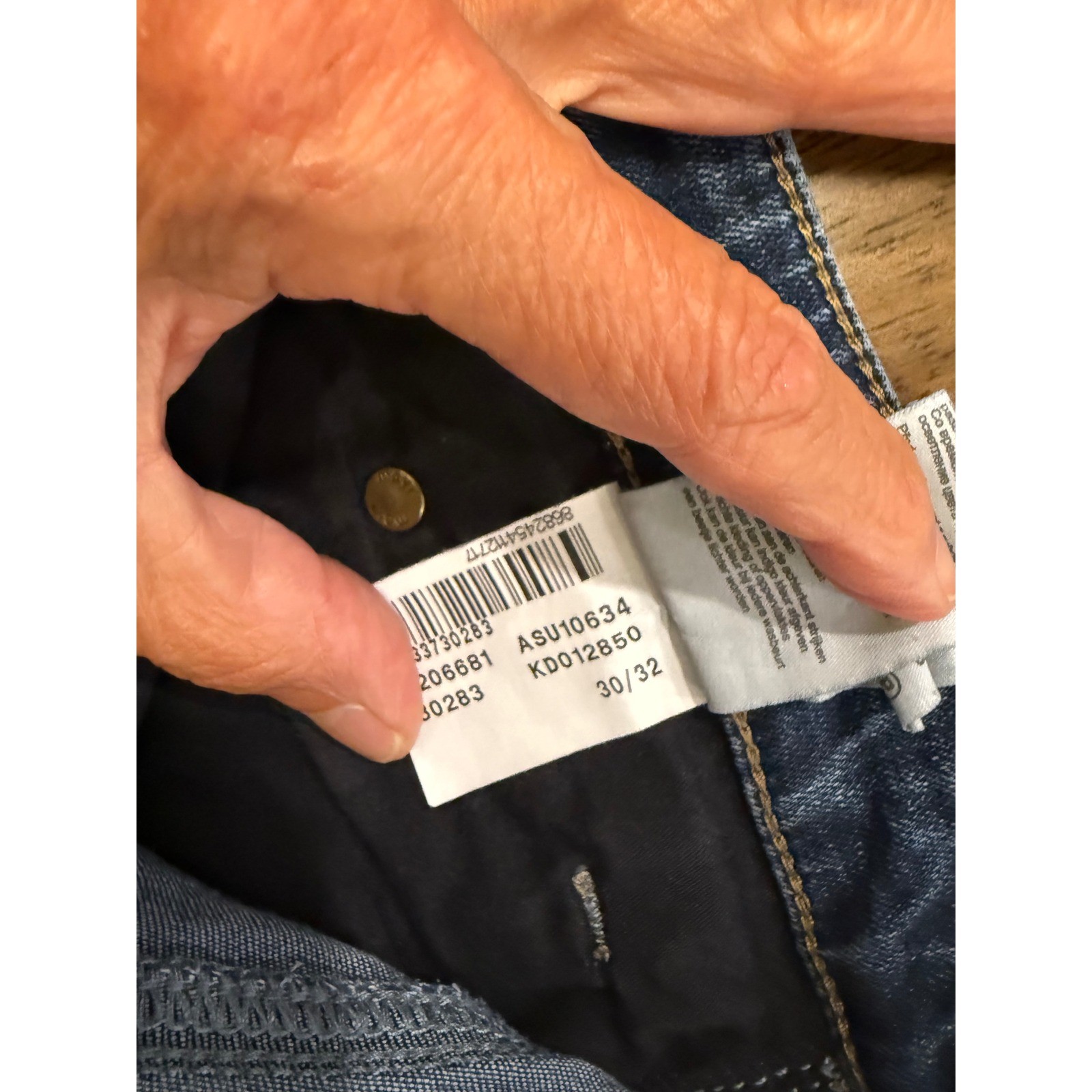 Mavi Jeans Zach Straight Leg Mens 30×32 Medium Wash Blue Denim Pants ASU10634