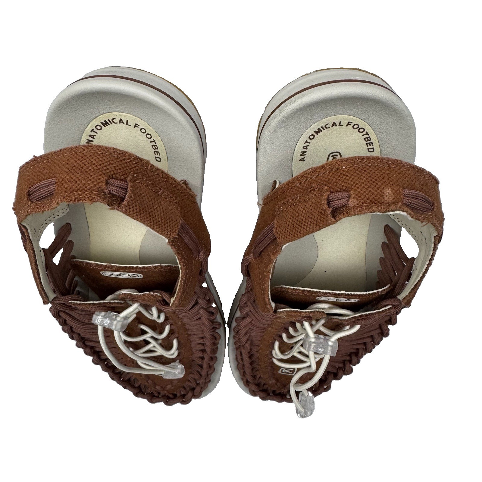 Keen Uneek Sandals Men’s 10.5 Tortoise Shell/Birch Leather Comfort Hiking 011022