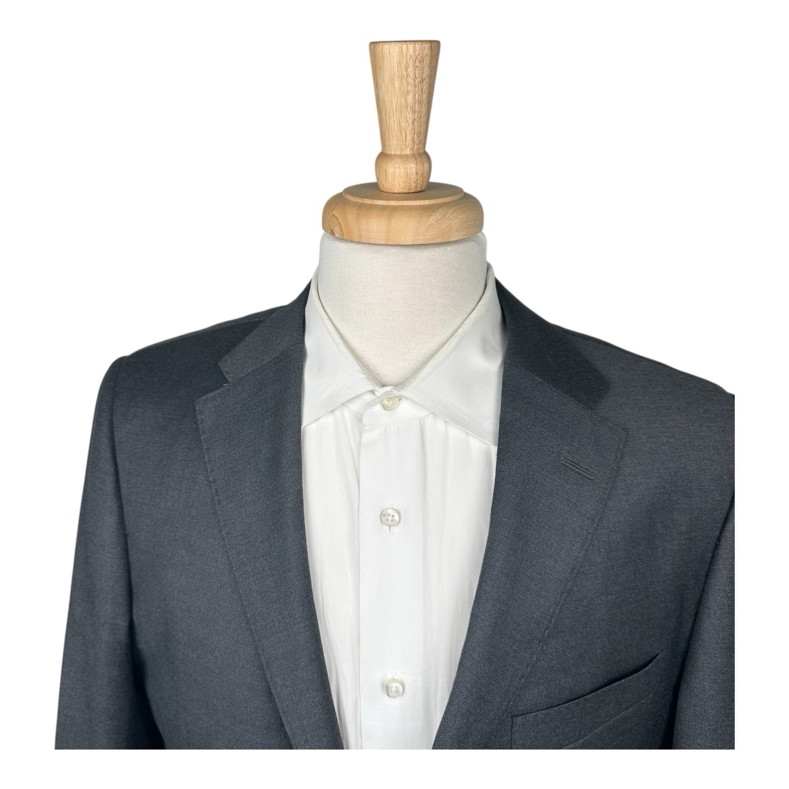 Hickey Freeman Beacon Loro Piana Super 130s Suit Size 42R 32×29