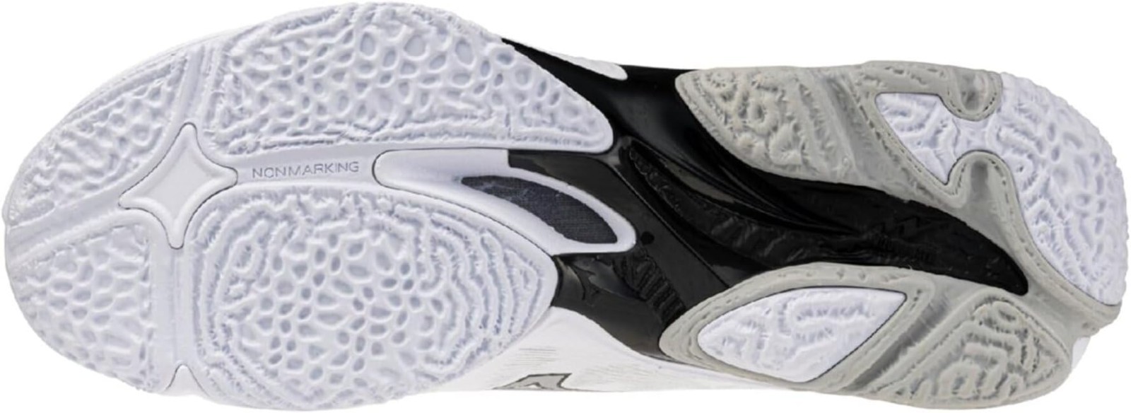 MIZUNO Volleyball Shoes WAVE LIGHTNING ELITE MID V1GA2605 White/Black