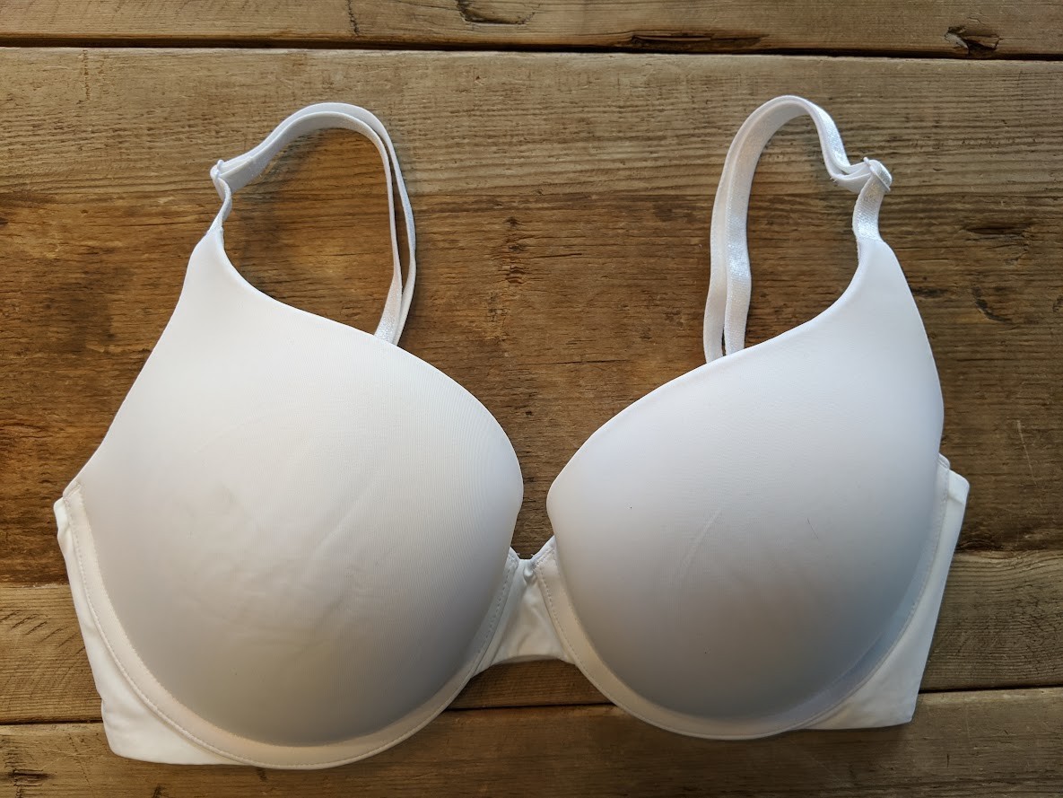 Victoria’s Secret Smooth White 32DD T-Shirt Perfect Shape Push Up Bra VS!!!!