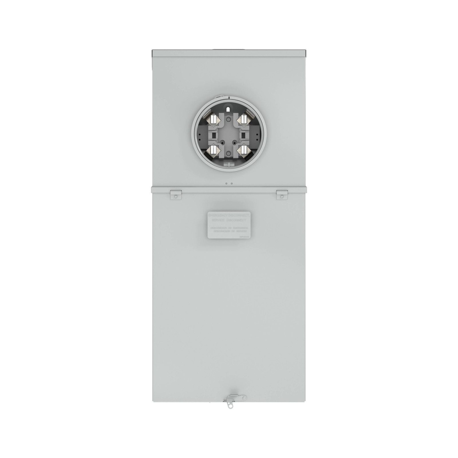 ABB ReliaHome 200 -Amp 8 -Spaces 16 -Circuit Outdoor Main Breaker Meter Co|13603