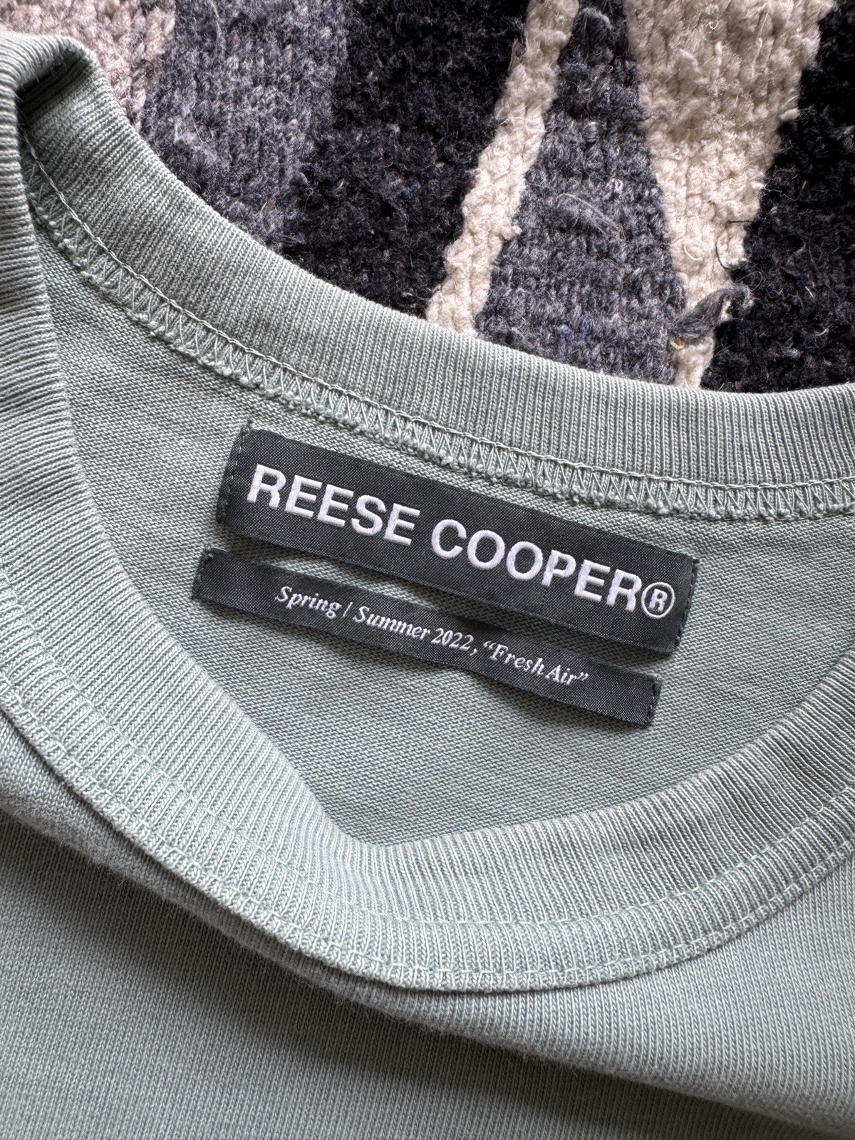 Reese Cooper Spring Summer 2022 “Keep Going” Nature T-Shirt Large