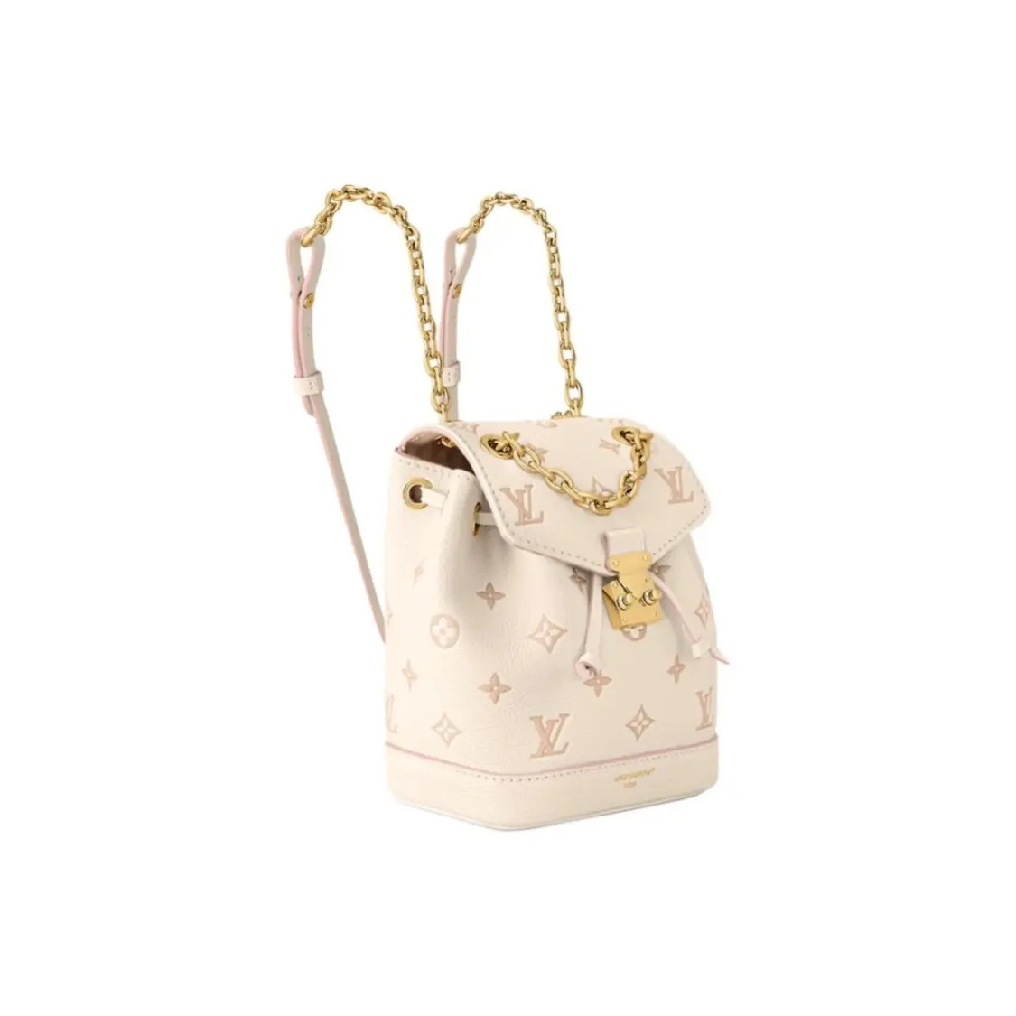 LOUIS VUITTON Nano Noe Brand Embossed Backpack Women’s 6x4x7.4 in
