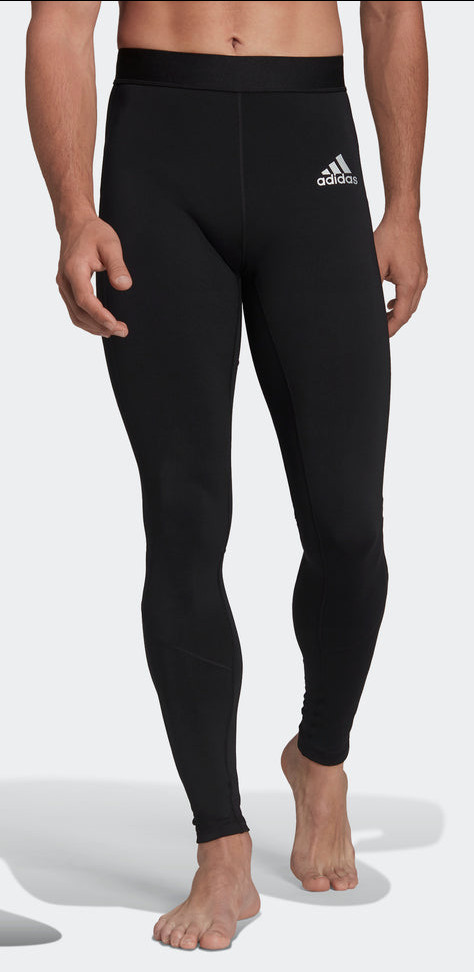 BRAND NEW Adidas Men’s Techfit Long Tights #CW9427 in BLACK in SIZE LARGE LONG