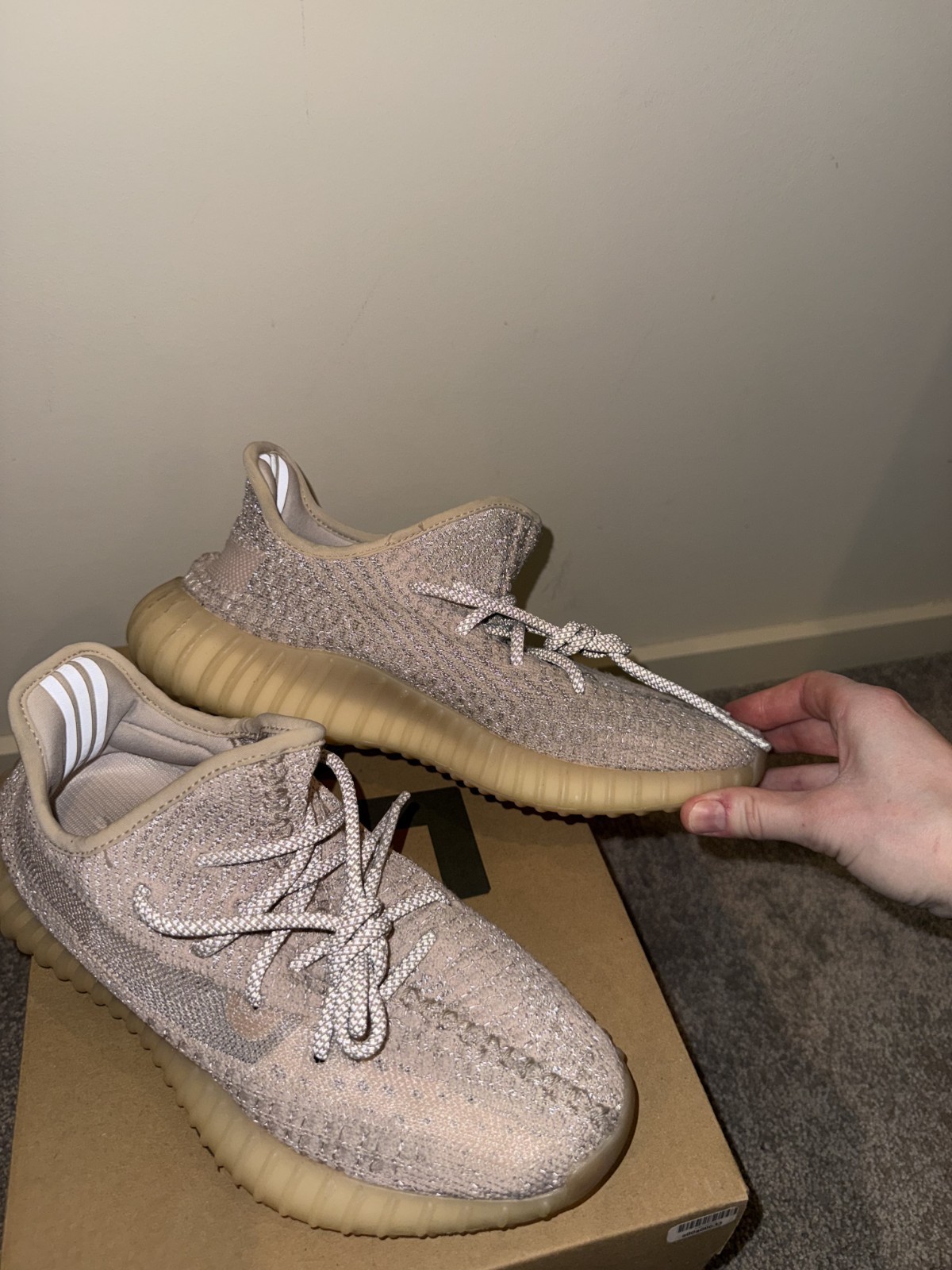adidas YEEZY Boost 350 V2 “Synth Reflective” sneakers EU39 1/3 US6.5