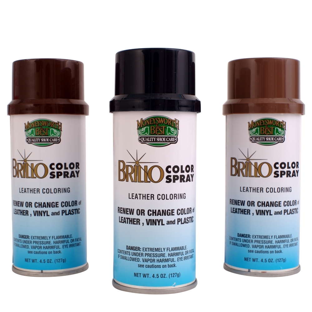 New Color Spray Leather Plastic Vinyl Paint/Dye 4.5 oz- All Colors