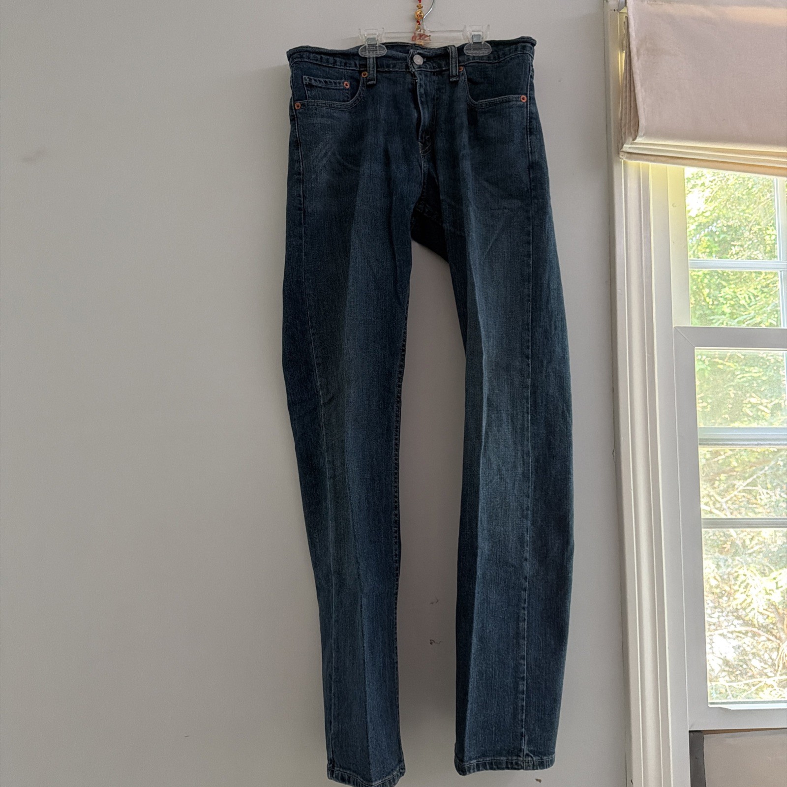 Levis 314 Shaping Straight Jeans Men’s W31 L32 Dark Wash Blue Denim