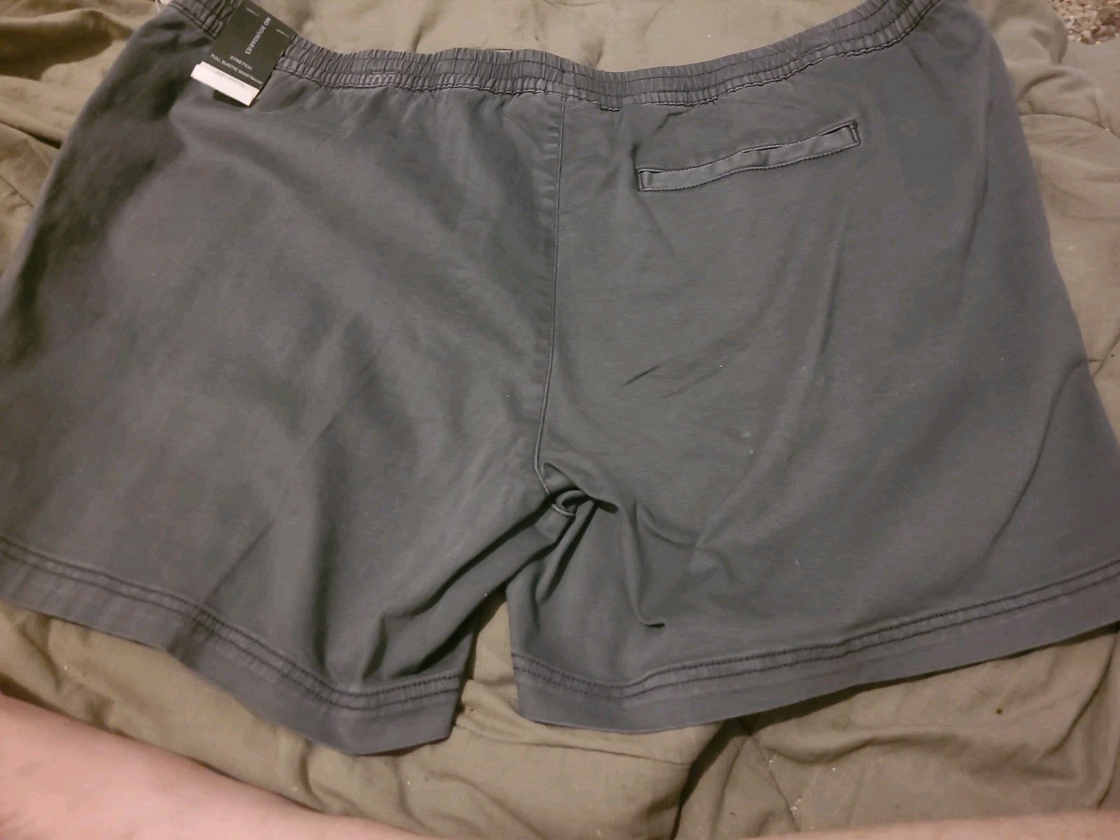 No Boundaries Mens Shorts size 2XL 44-46 grey full elastic waistband Stretch