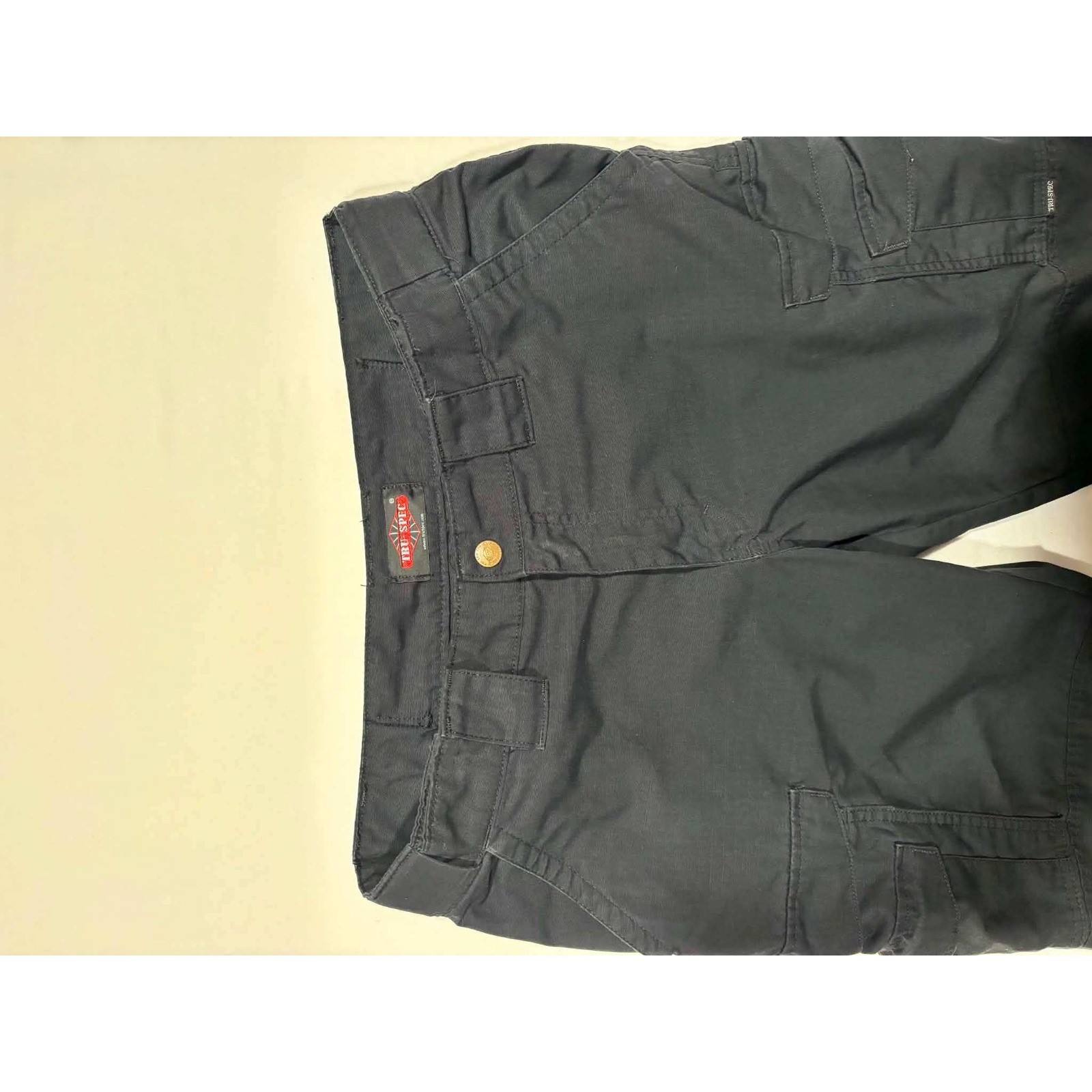 Tru-Spec Womens Black Tactical Cargo Pants Ripstop Utility Work Trouser Size 10W