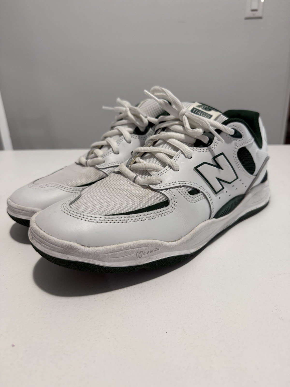 New Balance Tiago Lemos 1010 Men’s White/Green Sneakers Size 11