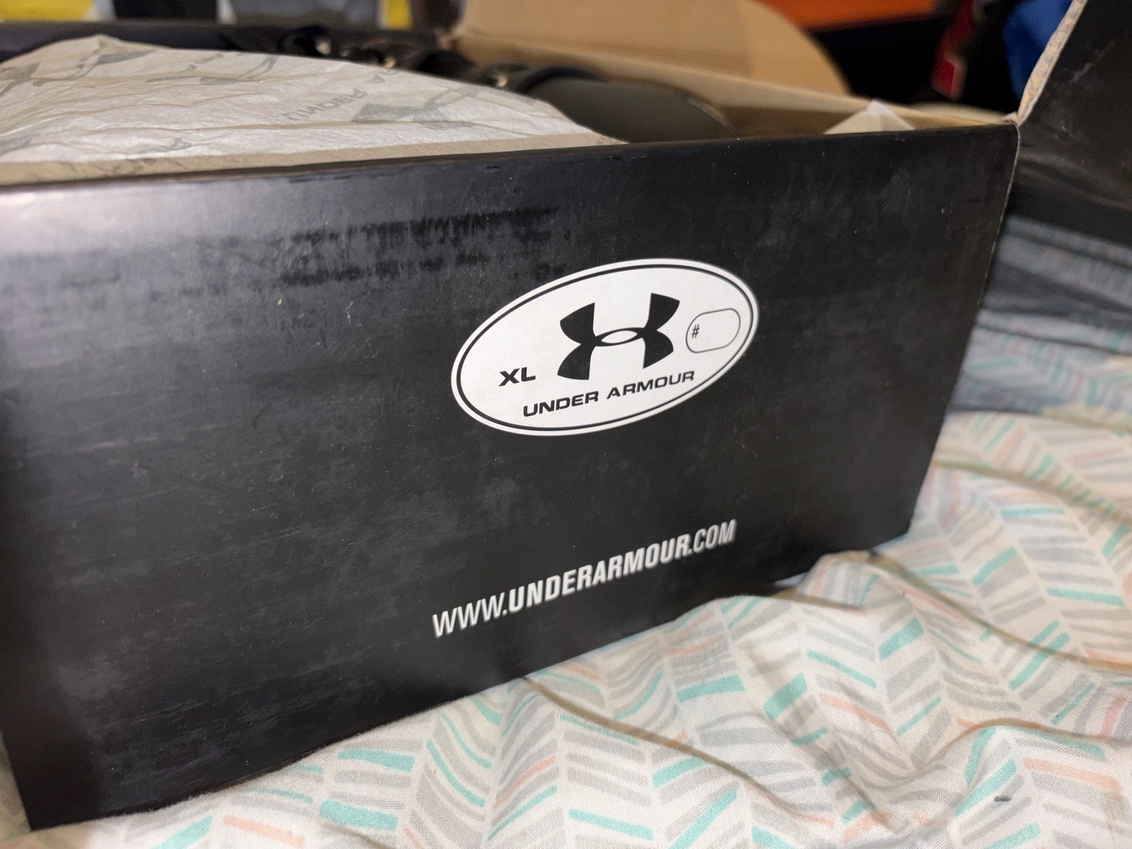 Underarmour ( CLEATS ) Demolition Mid D – BK/SL
