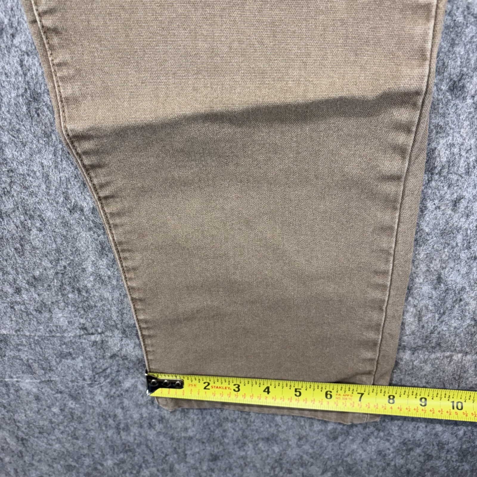 Proof Rover Pants Straight Men’s 33×30 (33×29) Tan Brown Huckberry P-530009