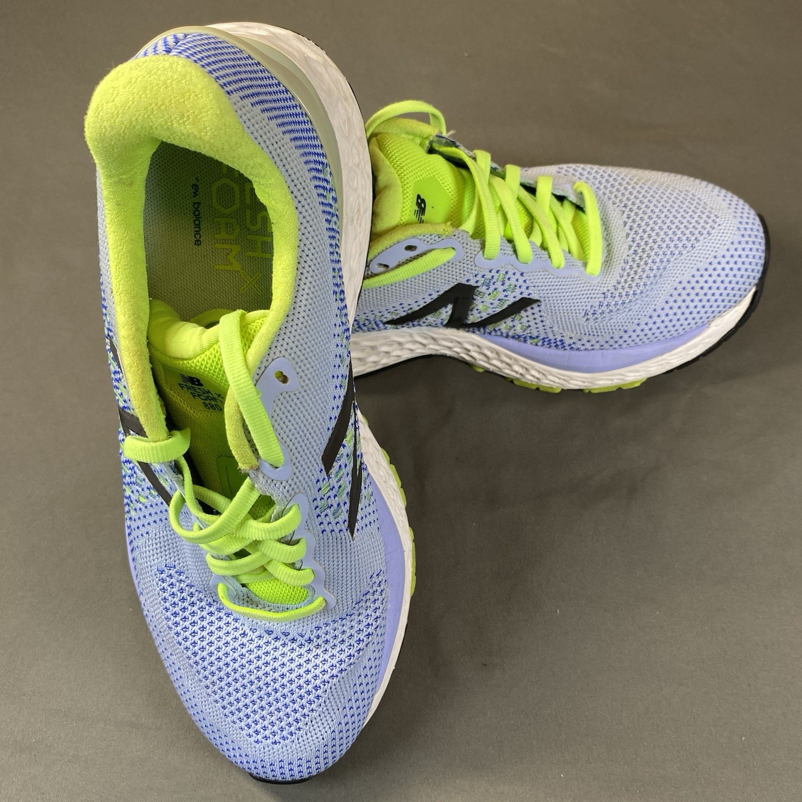 New Balance Womens W880F10 Blue Running Shoes Sneakers Size 10