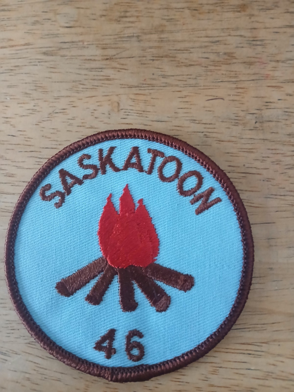Saskatoon Camping Patch 3.5 in