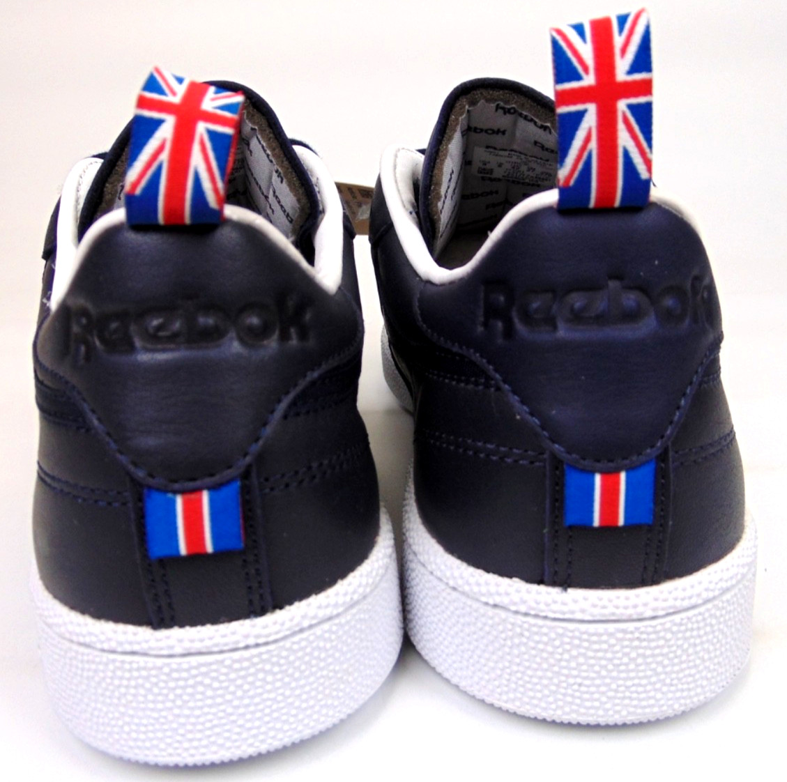 NEW! Reebok Club C 85 Casual Classic Sneakers Men’s Size 9.0 M Blue Navy Leather