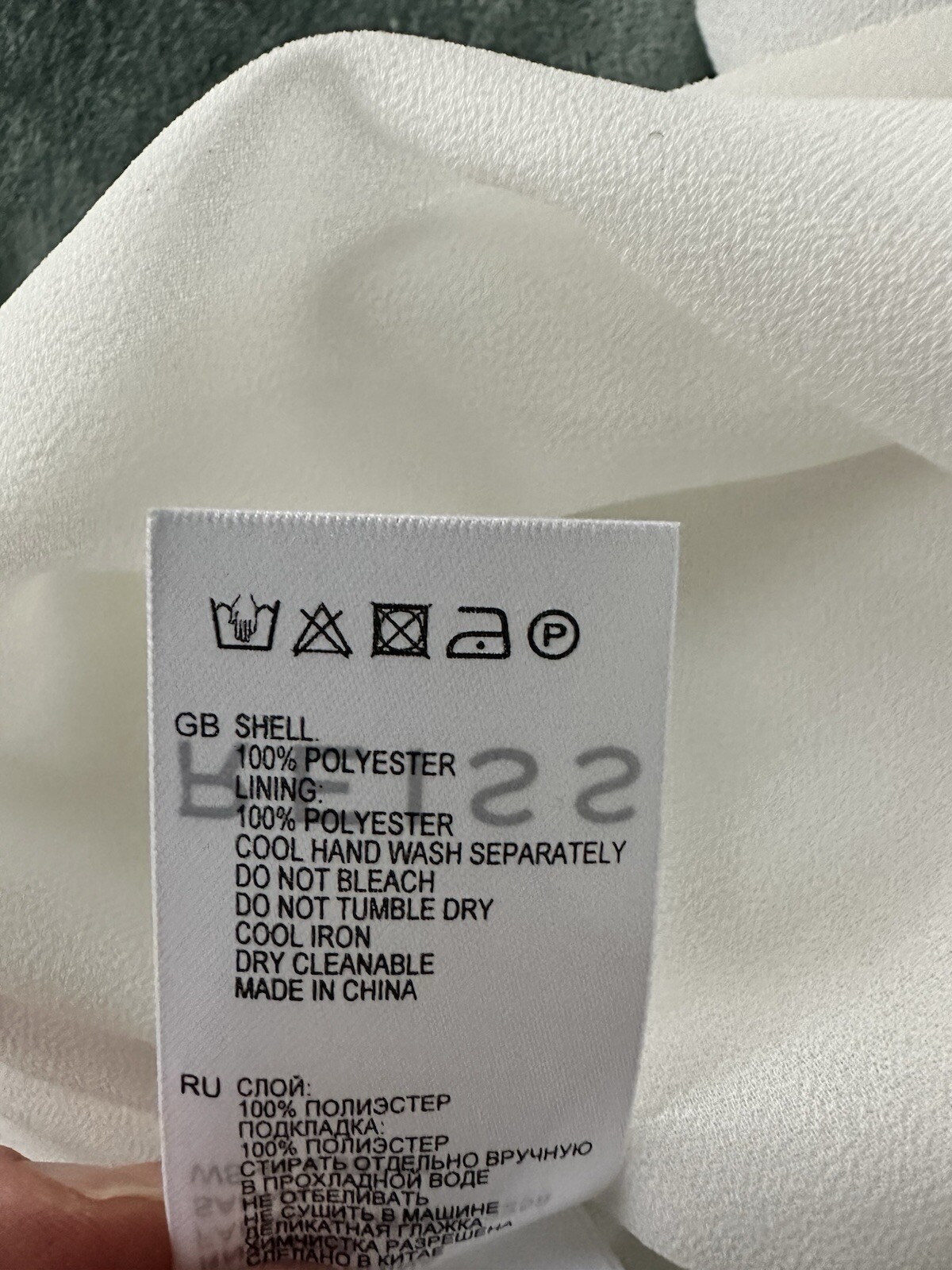 Reiss Sanna Off White Asymmetrical Blouse Size 10 UK NEW With TAGS RRP £95