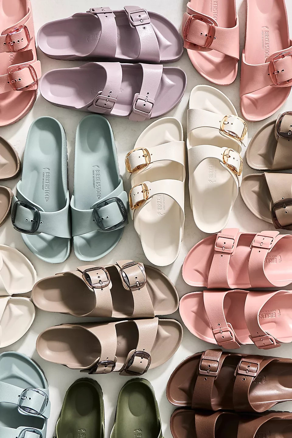 NEW IN BOX! Birkenstock EVA Arizona Big Buckle Sandals Eggshell – Medium/Narrow