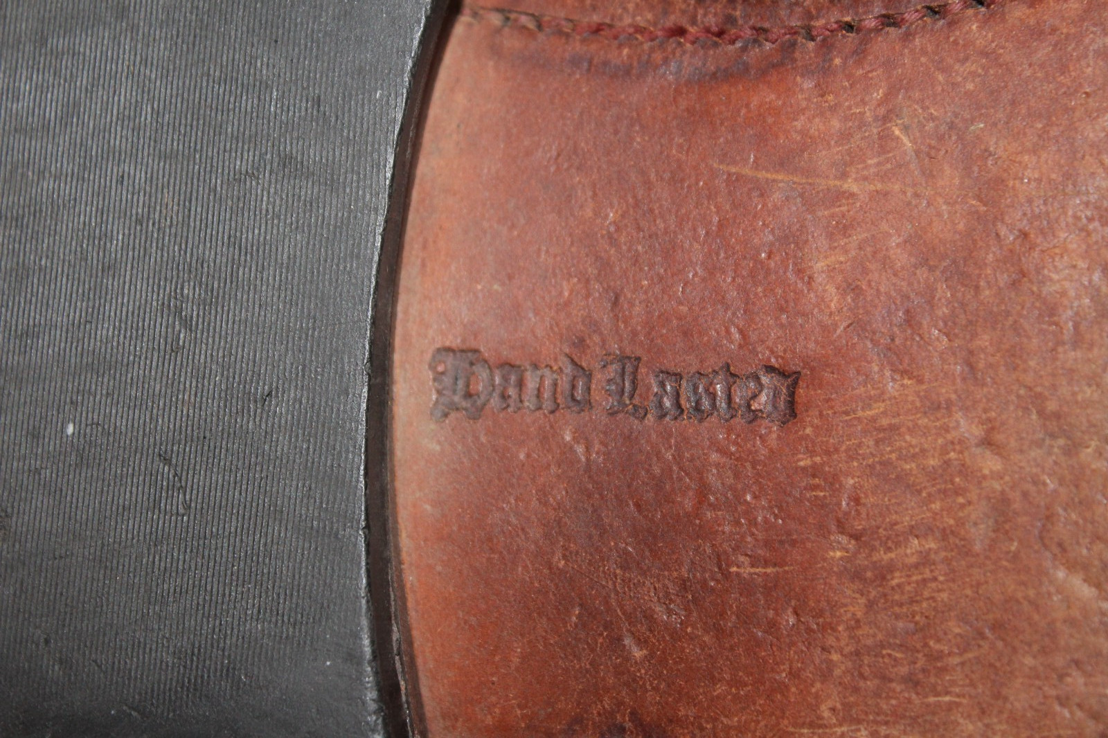 Vtg Bostonian Crown Windsor 9.5 D Leather Wingtip Oxford Dress Shoes Land Laster