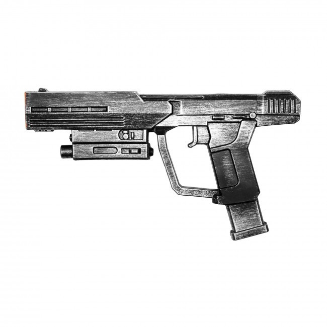 12.75” Halo 3 – M6C/SOCOM Pistol Replica Collectible Cosplay Foam Gun Prop.