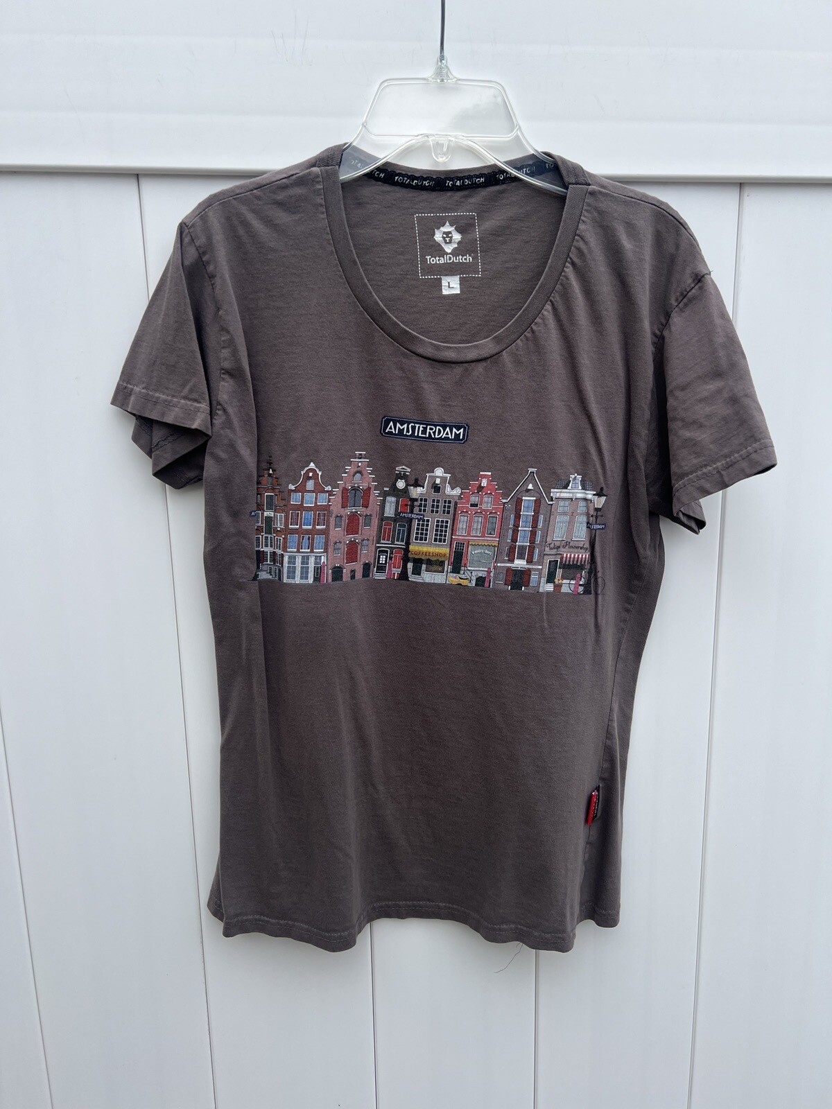 Amsterdam Holland Total Dutch T-Shirt – Women’s Size L. U.S Sz S/M