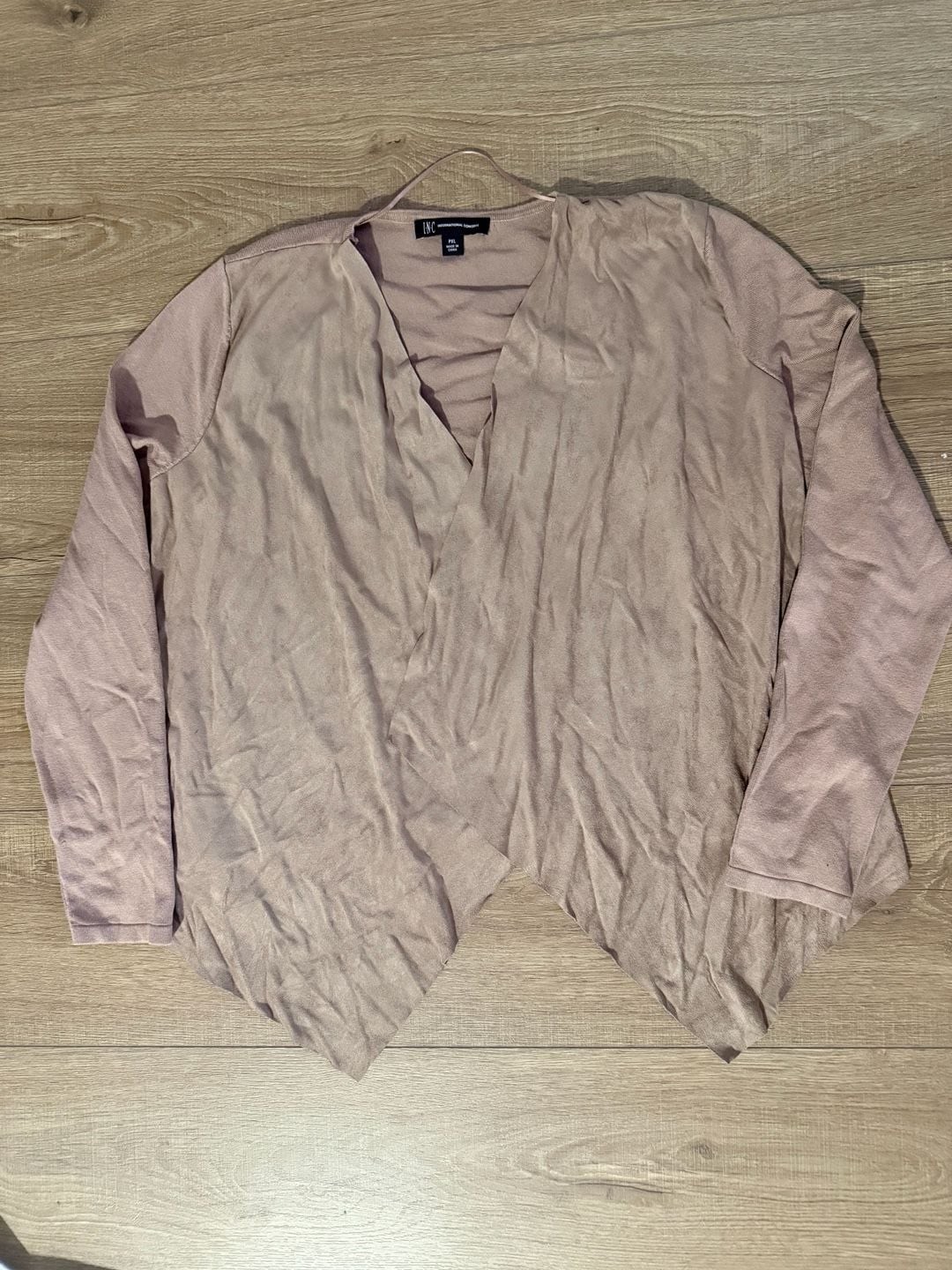I.N.C. International Concepts Open Front Lightweight Layering Jacket