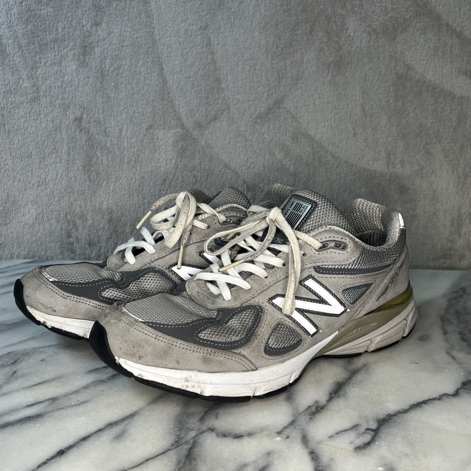 New Balance 990v4 Made in USA Grey Silver Size 9 Men’s