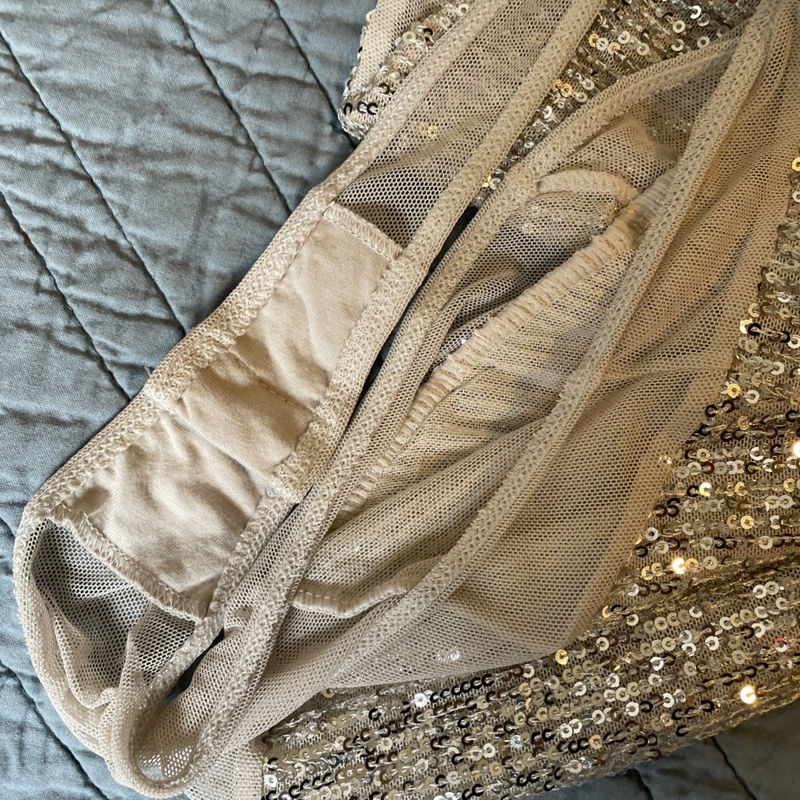 Intimately Free People Sequin Bodysuit Size Small Clean Excellent Condition Sexy
