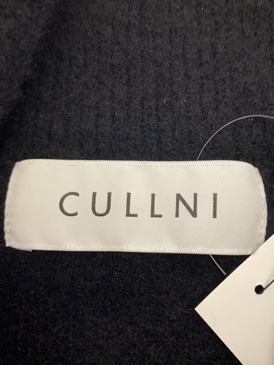 CULLNI Knit Sweater (Thick) — Wool Black 21-AW-045