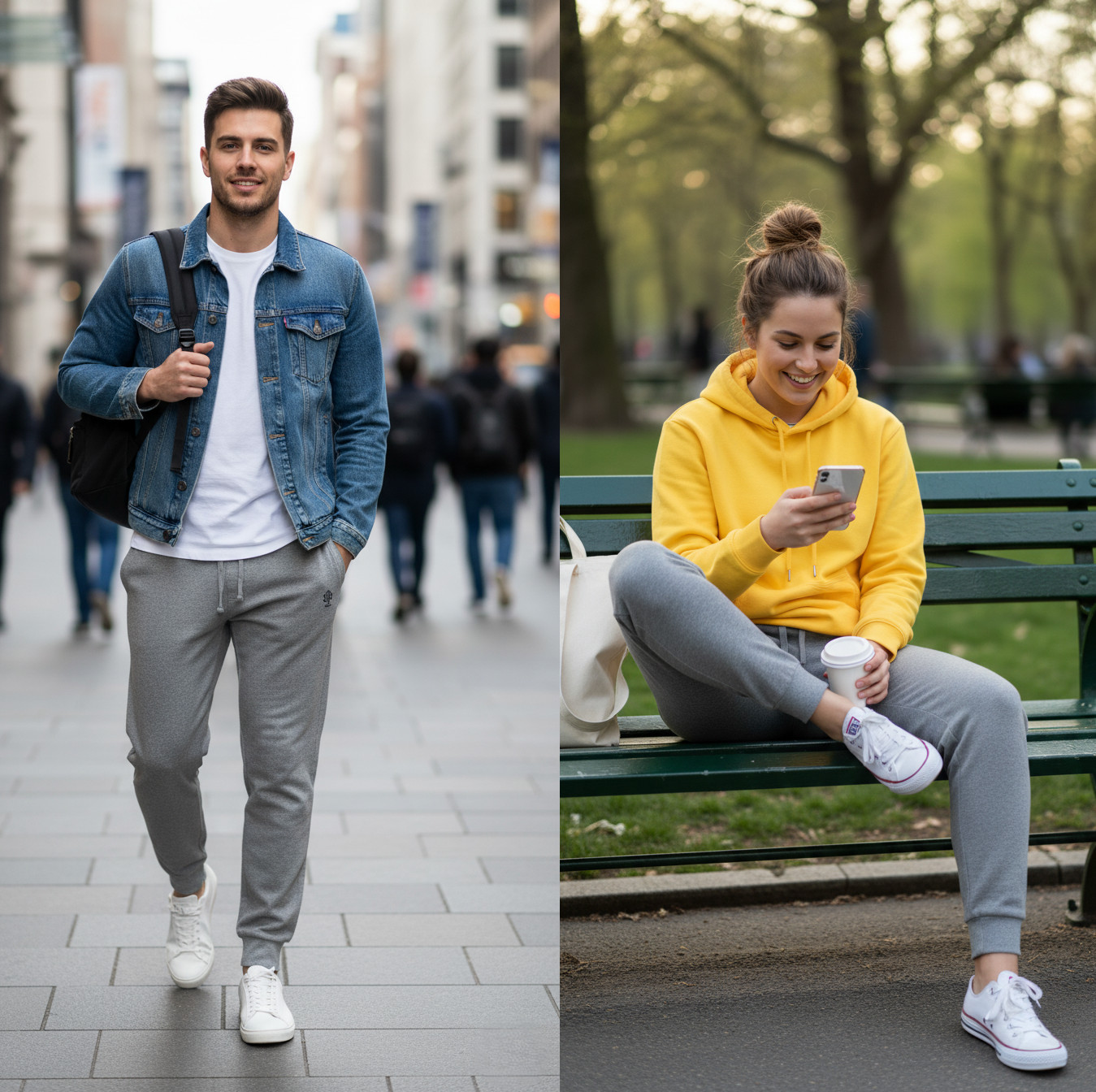 Sweatpants – Everday Fleece Jogger – Soft, Minimalist, Cuffed Lounge Pant