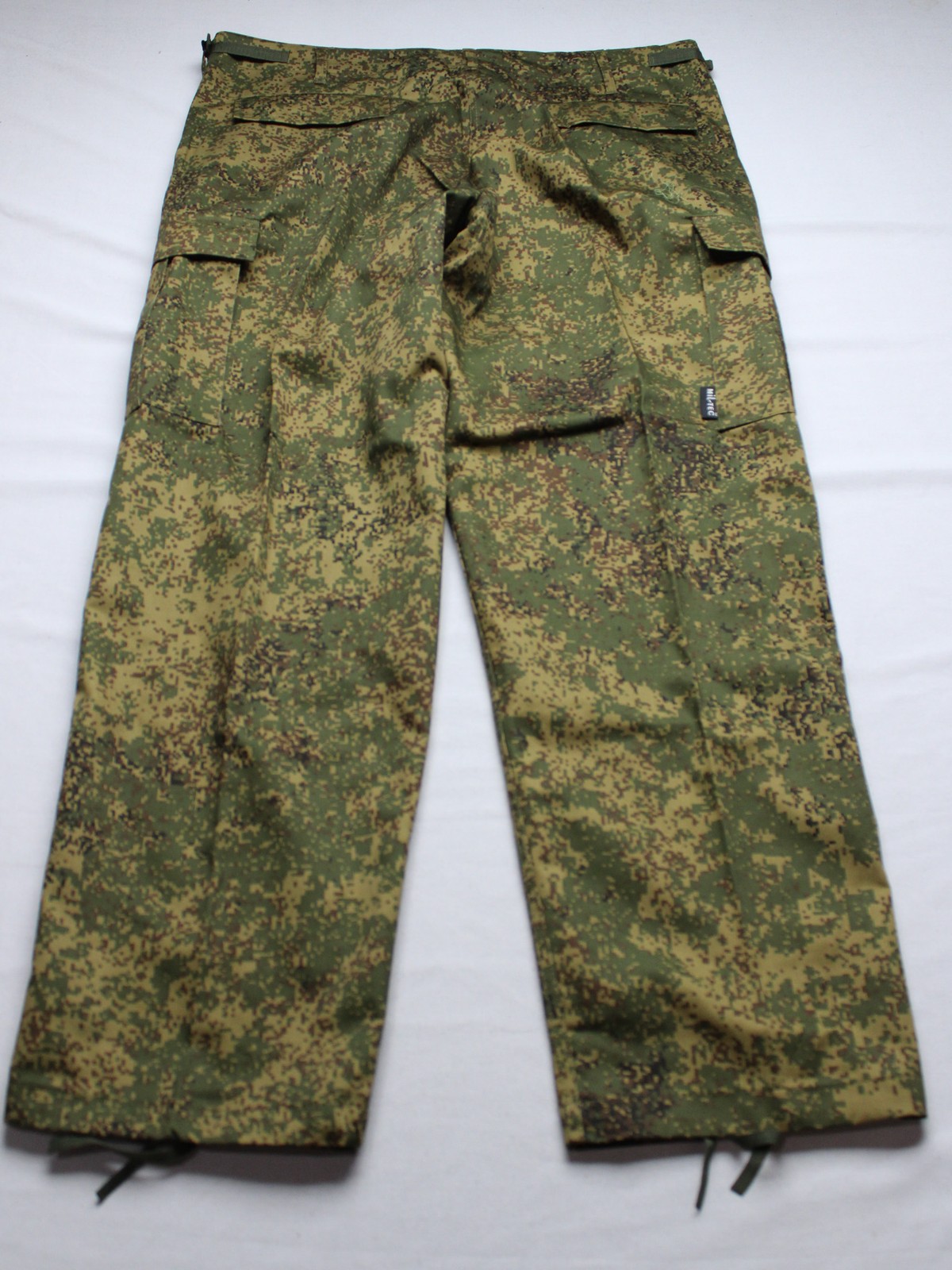 Mil-Tec Men’s Button Fly Camouflage Print Military Pants JL3 Green Size 2XL