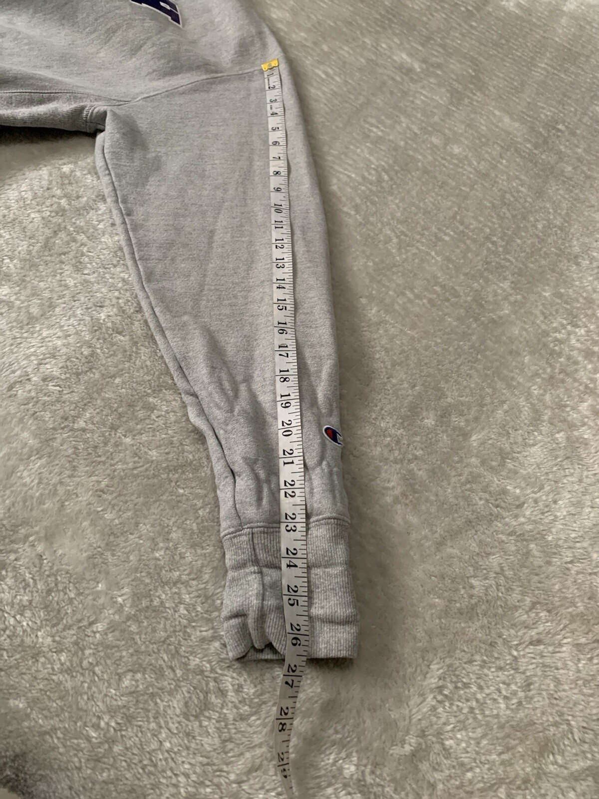 Champion Reverse Weave North University Gray Sweater Mens Size Medium