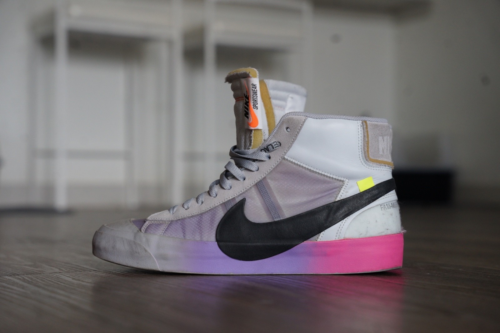 Size 12 – Serena Williams x Off-White x Nike Blazer Studio Mid Queen