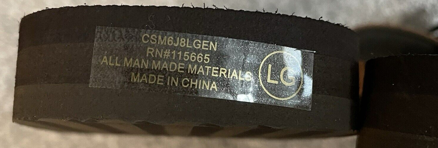 New Bioworld Men’s Size LG Brown Man Made Materials Flip Flops